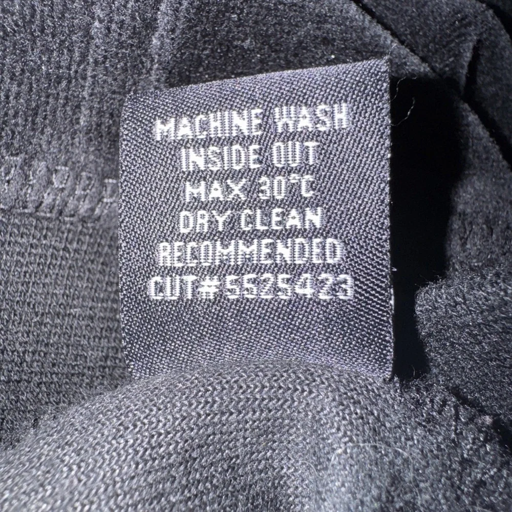 BCBG‎ Max Azria Black Velour Hoodie Rhinestone Bling Y2K McBling Glam 3X